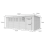 18x9 Pent Composite Shed Tanalised (Single Door, No Windows) 4