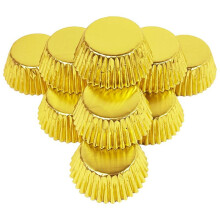 1000pcs Silver Foil Cupcake Liners for Baking Baking Cups Thick & Sturdy, Oil Resistance, Muffin Liners Paper B