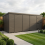 19x9 Pent Composite Shed Tanalised (Single Door, No Windows) 1