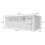 19x9 Pent Composite Shed Tanalised (Single Door, With Windows) 4