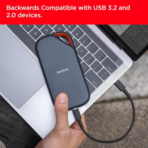 SanDisk SanDisk Extreme Pro Portable SSD E82 2TB USB4 40Gbps Type-C SDSSDE82-2T00-G25 2