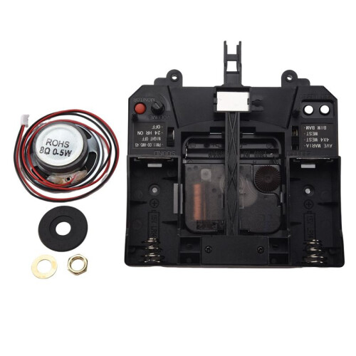 2X Pendulum Clock Movement Music Box Silent Sweep Quartz Mechanism Wall Clock Replacement Part