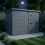 15x10 Pent Composite Shed Tanalised (Single Door, No Windows) 3