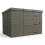 15x10 Pent Composite Shed Tanalised (Single Door, No Windows) 2