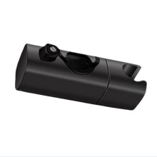 Verstellbare Duschkopfhalterung - Kein Bohren, Universal Passform für 22-25mm Duschstangen Black