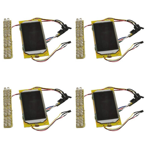 4X 36V Scooter EléTrica Display Tela LCD 8 Polegadas Scooter EléTrica AcessóRios de Substituição Adequado para  S1 S2 S3
