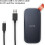 SanDisk SanDisk Portable SSD E30 2TB USB 3.2 Gen 2 SDSSDE30-2T00-G26 3