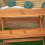 Samuel Alexander Outdoor 4 Person Rectangular Wooden Garden Dining Table with 2 Benches 4