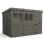 15x10 Pent Composite Shed Tanalised (Single Door, With Windows) 3