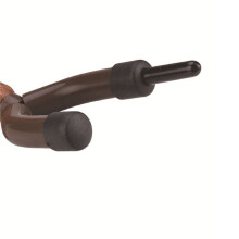 10X New Wall Mount Violin Hanger Hook with Bow Holder for Home & Studio(Mahogany)
