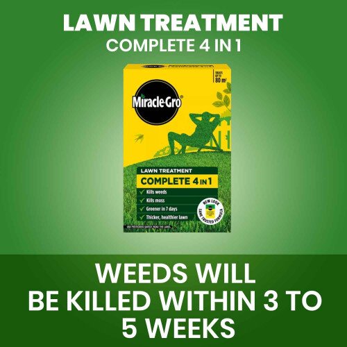 Miracle-Gro Miracle Gro Complete 4 In 1 Lawn Treatment 80m2 1