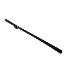 Extra-Long Plastic Shoehorn for Elderly and Pregnant Women with Magnetic Holder, 62.5cm Black