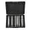 6pcs Double Head Screw Extractor Set - Silver Carbon Steel Screw Remover Kit 1