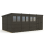 16x10 Pent Composite Shed Tanalised (Single Door, With Windows) 2