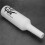 2X White Flair Bartender Bartending Practice Silicone Bar Pub Bottle Wine Cocktail Shaker 7