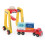 Voertuigen - VILAC - Docker en oplegger - Hout - Geel - 3-8 jaar 3