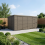 17x10 Pent Composite Shed Tanalised (Single Door, No Windows) 1