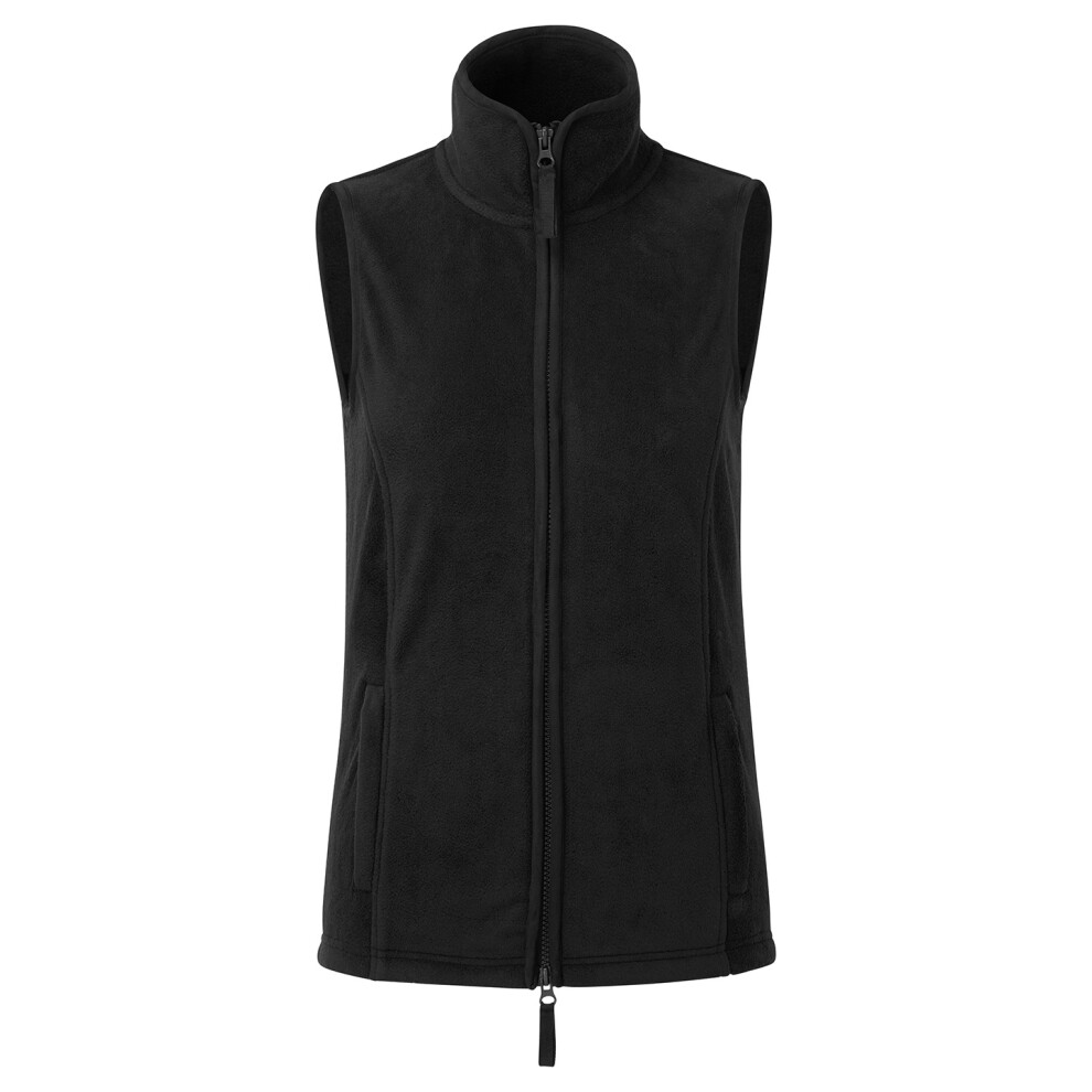 Premier (Xs, Black) Womens/Ladies Artisan Fleece Gilet