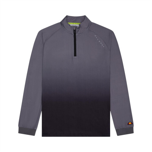 Ellesse (M, Grey) Ellesse Mens Ombre Half Zip Jumper
