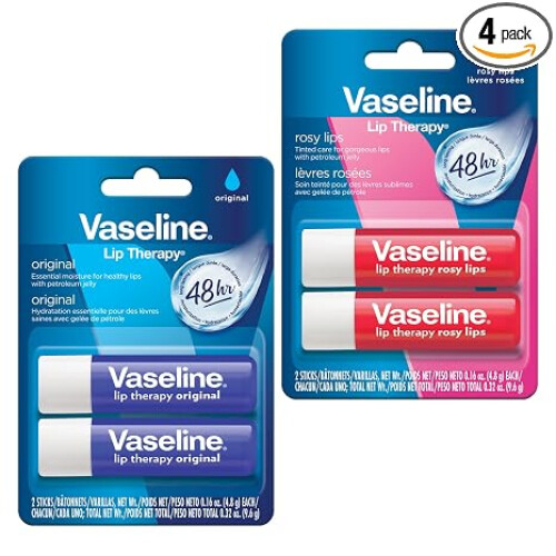 Vaseline Vaseline Lip Therapy his and hers (Original and Rosy) twin pack - 2 pack