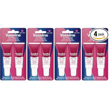 Vaseline Lip Therapy Rosy Lips Moisturizing Lip Balm -Twin Pack,(Pack of 4)