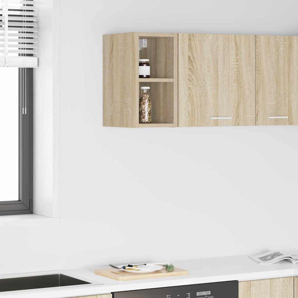 Vidaxl Hanging Cabinet Sonoma Oak 20 X 29.5 X 40 Cm Engineered Wood