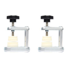 26-Piece Watch Case Press Dies Watch Crystal Front Back Case Cover Screw Press Presser Close Watchmakers Repair Kit