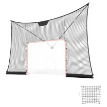 Filet de Hockey Arrière 366x213 cm-Duoku-Filet d'Arrêt pour But de Hockey, Accessoire d'Entraînement pour Cour et Aire de Jeux