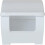 2 Pack Razor Holder Wall Mount Adhesive Shaver Hook Cover White 4