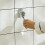 2 Pack Razor Holder Wall Mount Adhesive Shaver Hook Cover White 5