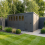 18x10 Pent Composite Shed Tanalised (Single Door, With Windows) 1
