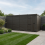 19x10 Pent Composite Shed Tanalised (Single Door, No Windows) 1