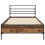 VidaXL vidaXL Bed Frame Old Wood 80 x 200 cm Engineered Wood 2
