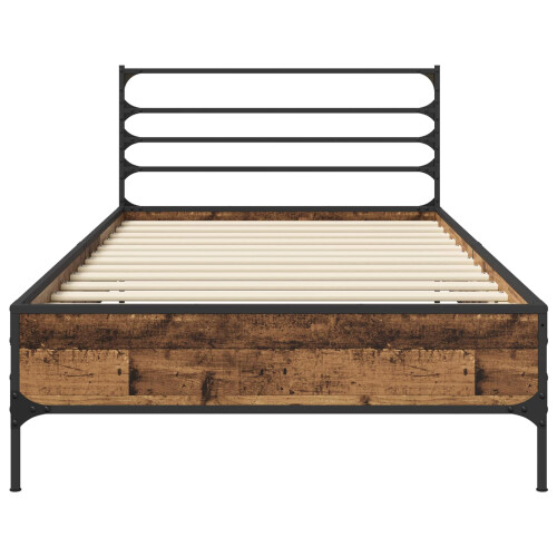 VidaXL vidaXL Bed Frame Old Wood 80 x 200 cm Engineered Wood 1