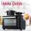 NETTA NETTA 35L Mini Oven with Double Hotplate - Black 2