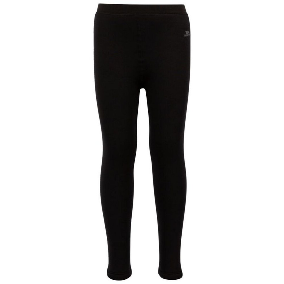 Trespass (2-3 Years, Black) Childrens/Kids Fuzzy Sherpa Lined Leggings