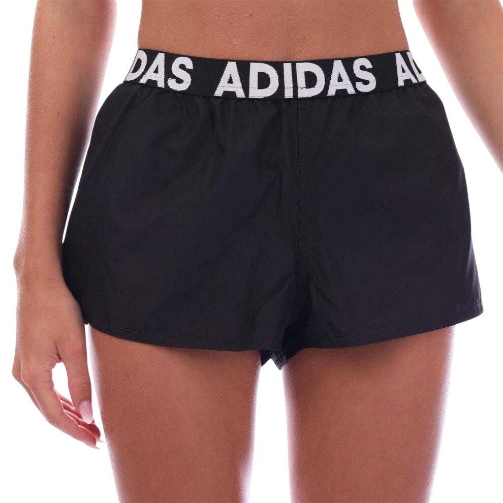 Adidas (24 Uk - 26 Uk, Black) Womens/Ladies Beach Shorts