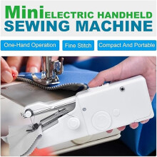 Mini Handheld Sewing Machine Portable with Kit for Quick Stitch DIY