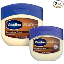 Vaseline Cocoa Butter Healing Jelly, 2-Size Variety Bundle- #1 Dermatologist-Recommended Skin Protectant, Healing Ointment for Sensitive and Dry Skin