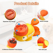 2pcs Dog Treat Dispenser, Interactive Dog Toys Cats Treat Dispenser, Slow Feeder Puzzle Toy, Pet Training & Exercise