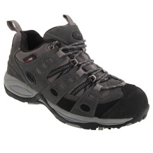 (13 UK, Grey/Black) Johnscliffe Mens Approach Trekking Shoes