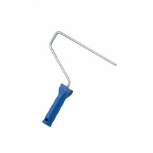 Mini Paint Roller Handle 27cm Blue Comfort Grip with Push Fit Connection Compatible with 4 Inch and 6 Inch Mini Roller Refills and Extension Poles