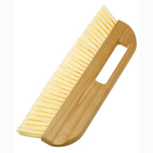 Wallpaper Hanging Brush 11 Inch with Soft Synthetic Bristles and Long Lasting Wooden Handle with Integrated Hand Hold for Professional Wallpaper Finis