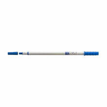 Aluminium Telescopic Extension Pole 60cm to 120cm with Dual Screw Fit and Push Fit Connection for Paint Roller Handles and Cage Frames