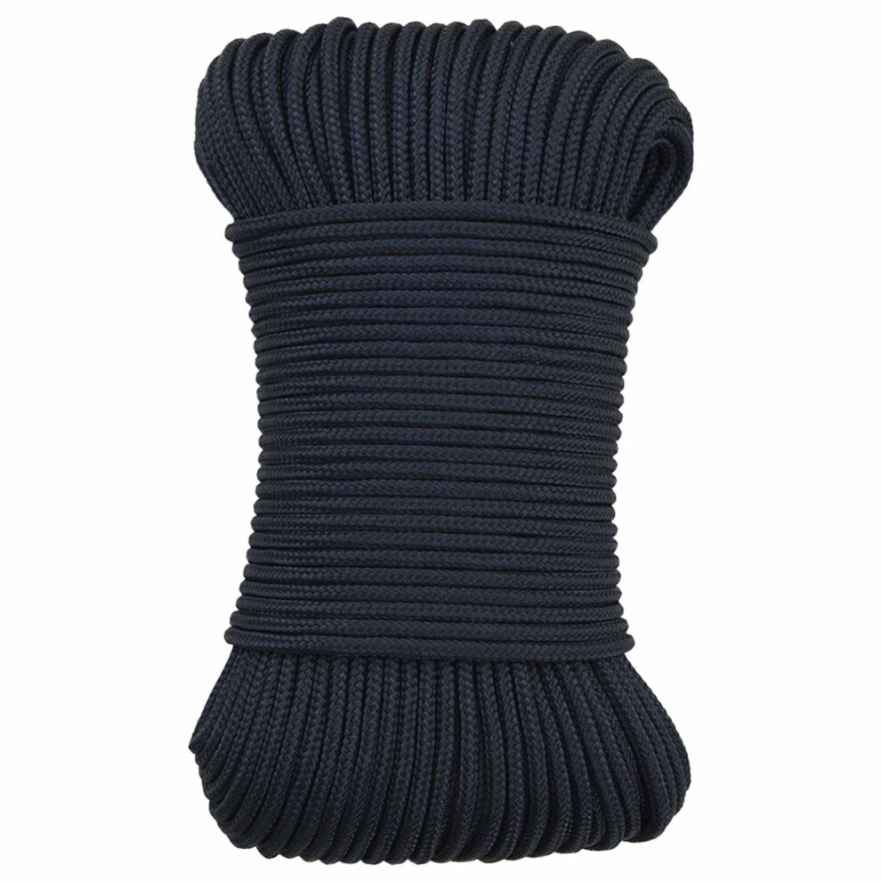 Vidaxl Boat Rope Royal Blue 50 M Polyester 8721451216698