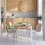IKEA SKÅLSTA Dining Table 140x80x75cm 1