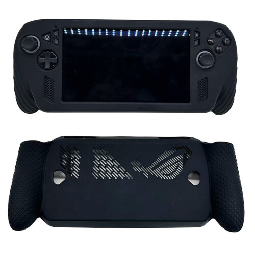 Capa Protetora de Silicone Compatível com ROG Xbox Ally X - Antiderrapante, à Prova de Choque Black 1