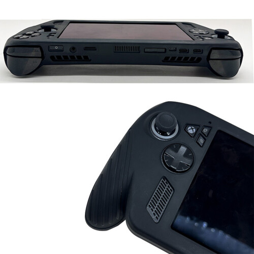 Capa Protetora de Silicone Compatível com ROG Xbox Ally X - Antiderrapante, à Prova de Choque Black 2