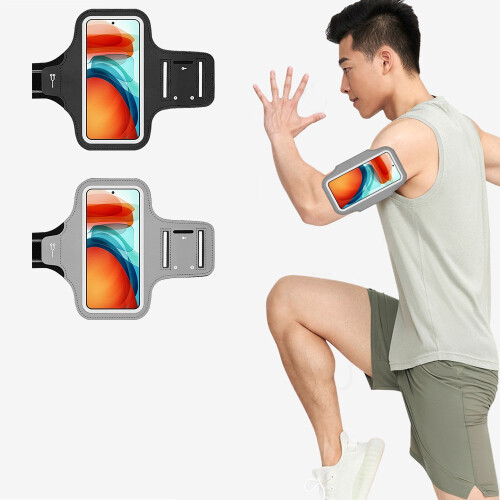 Braçadeira Suporte para celular Braçadeira para telefones dentro de 7 polegadas Grey 1