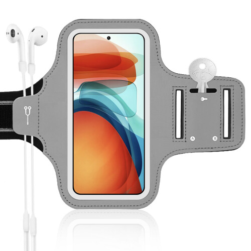 Braçadeira Suporte para celular Braçadeira para telefones dentro de 7 polegadas Grey 2